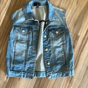 Fire Los Angeles Blue Denim Vest